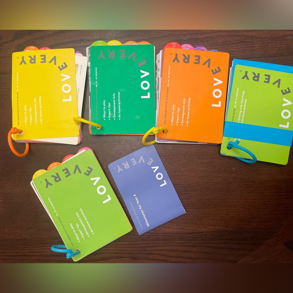 Collection of Lovevery play guides (through age 4)